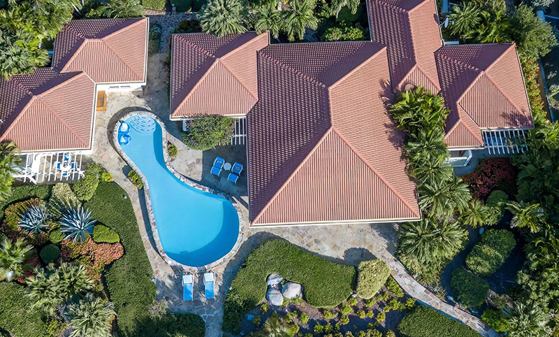 Beachcomber luxury beach villa